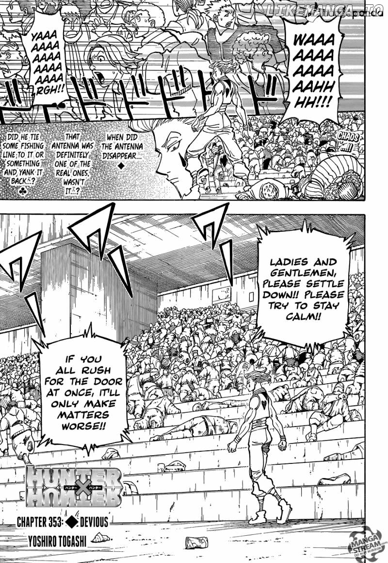 Hunter x Hunter, Chapter 353 image 01
